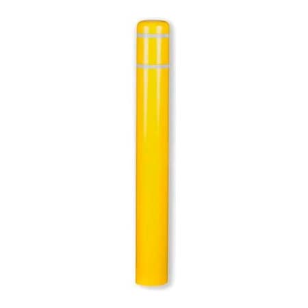 Post Guard Post Guard  Bollard Cover, 7"Dia. X 72"H, Yellow W/No Tape CL1386OO